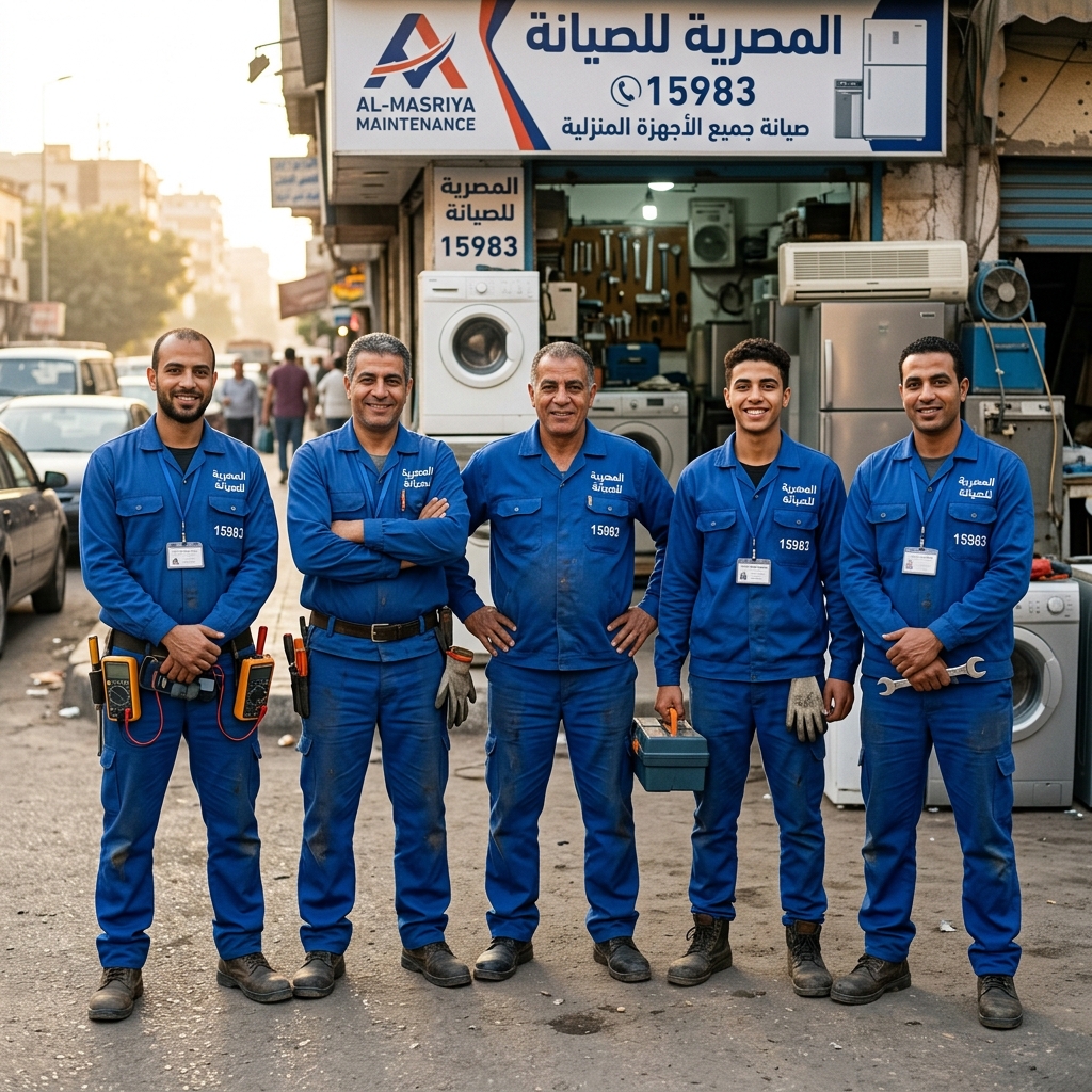 فريق عمل المصرية للصيانة ومهندسي الصيانة المعتمدين